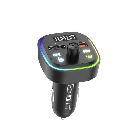 Earldom ET-M85 Premium FM Transmitter Car Charger with Bluetooth