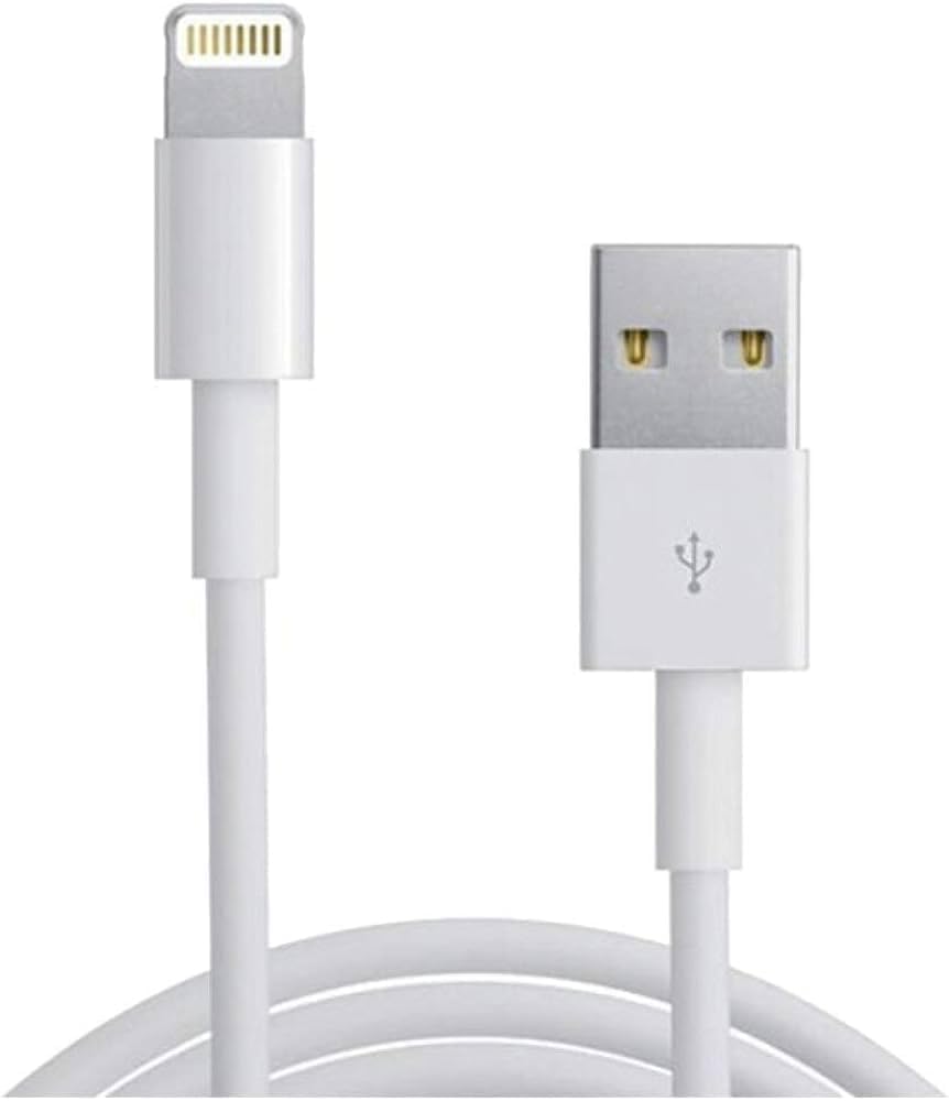 Apple 2M Lightning to USB Cable MD819ZM/A: Durable, Fast Charging & Syncing