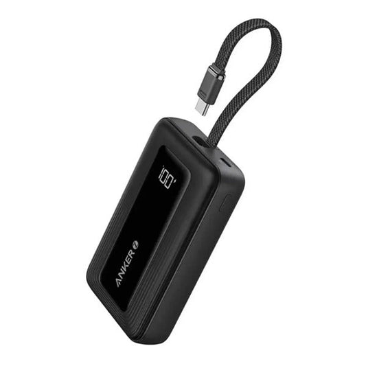 Anker Zolo 10000mAh 30W Power Bank with Built-in USB-C Cable