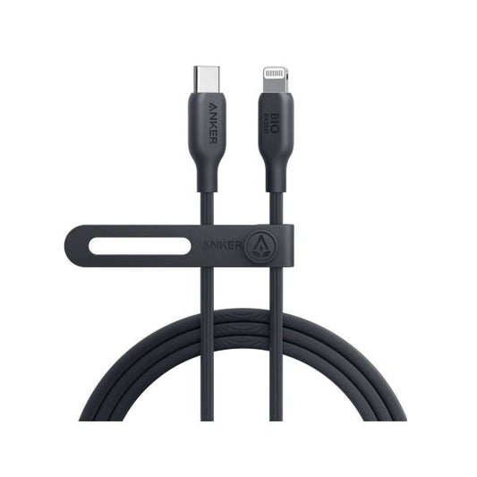 Anker Bio-Based Durable 542 USB-C to Lightning Cable 3ft Black