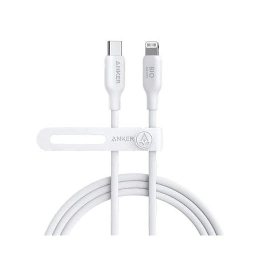 Anker Bio-Based Durable 542 USB-C to Lightning Cable 6ft White