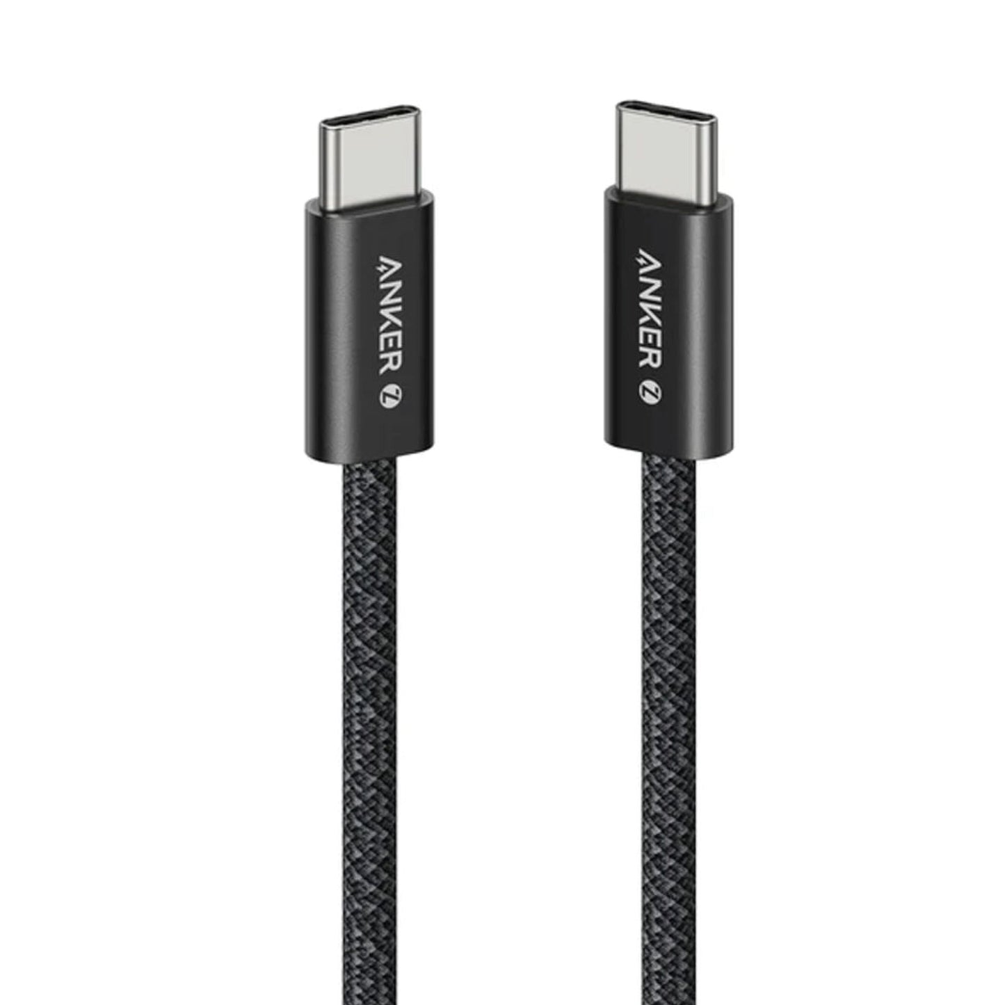 Anker USB-C to USB-C 240W Braided Cable 6ft Black for Fast Charging