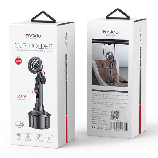 Yesido C200 Cup Holder Car Phone Mount MagSafe Magnetic