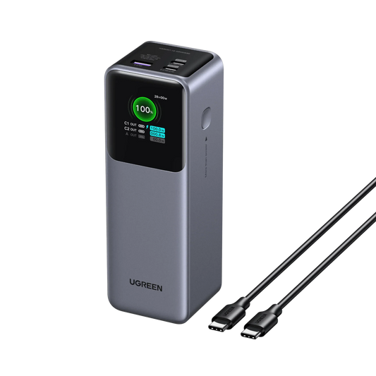 UGREEN Nexode PB722 25,000 mAh 200W Fast Charging Power Bank for Laptop, Tablet and Smartphone