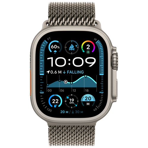 Apple Watch Ultra 2 GPS + Cellular 49mm with Milanese Loop (Middle East Version)