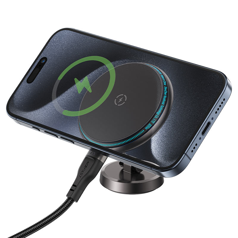 Acefast D30 Magnetic Fast Wireless Car Charger Holder