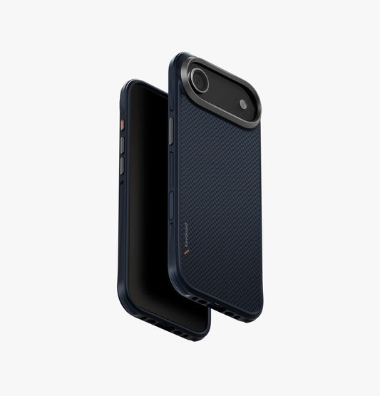 Uniq Hybrid Keva MagSafe iPhone 17 Air Case – Trance Blue