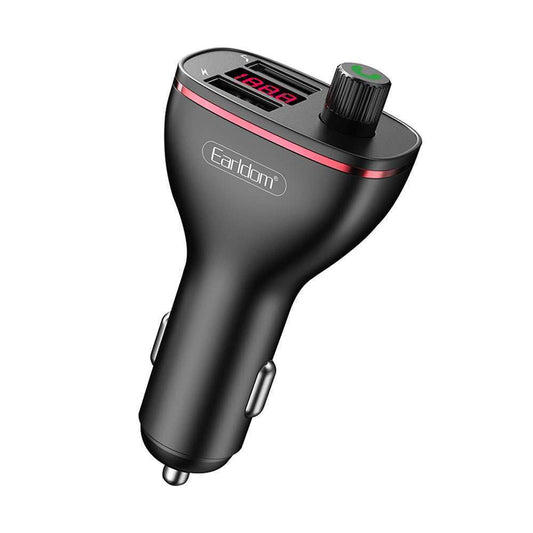 Earldom ET-M58 FM Transmitter Car Charger with Fast Bluetooth Power