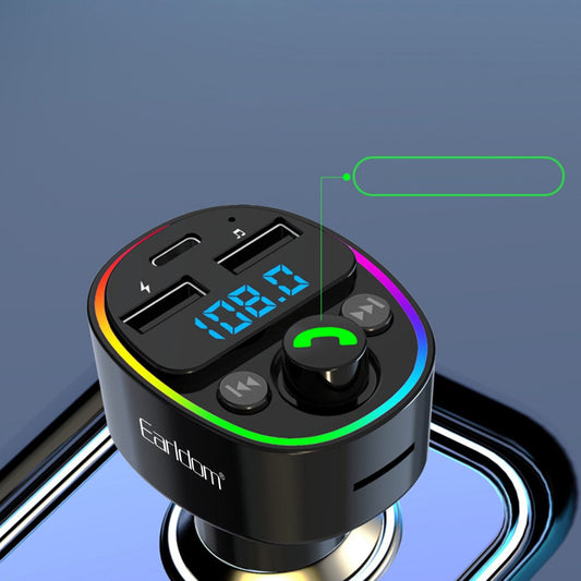 Earldom ET-M78 FM Car Transmitter with Bluetooth Connectivity