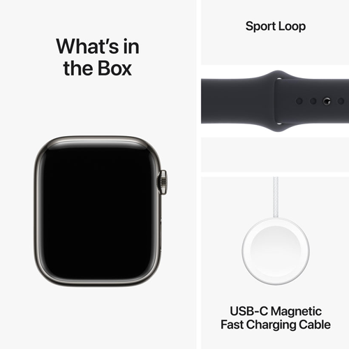 Apple Watch Series 9 45mm GPS with Sport Band
