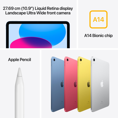 Apple iPad 10th Generation 10.9 inch (Wi-Fi 64GB) (Middle East Version)