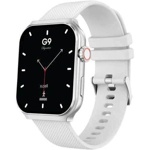 XCell G9 Signature Smartwatch with Premium Silicon Straps – 4 Colours