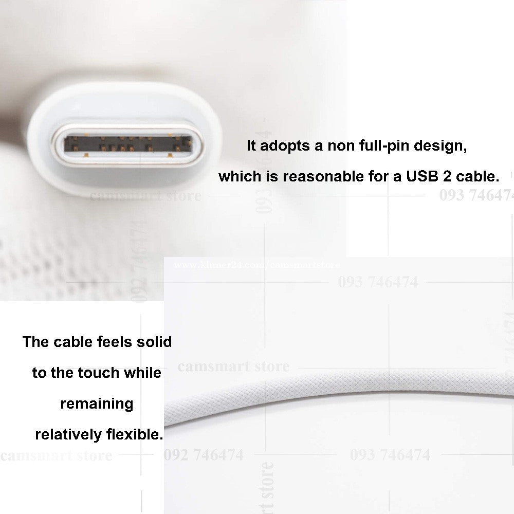 Apple 240W USB-C Fast Charging Cable 2m - High-Power iPhone iPad MacBook Charger