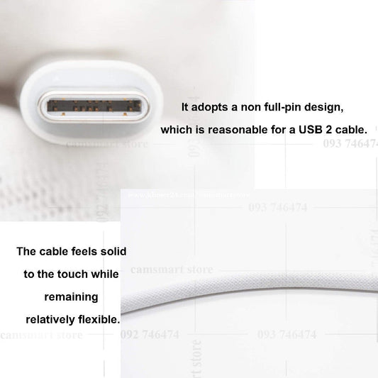 Apple 240W USB-C Fast Charging Cable 2m - High-Power iPhone iPad MacBook Charger