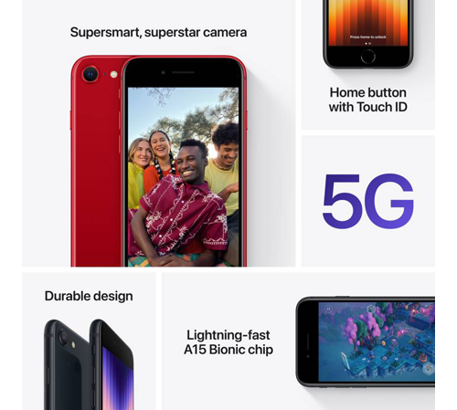 iPhone SE 5G 3rd Gen 128GB (Arabic Edition)