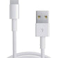 Apple 2M Lightning to USB Cable MD819ZM/A: Durable, Fast Charging & Syncing