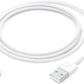 Apple 2M Lightning to USB Cable MD819ZM/A: Durable, Fast Charging & Syncing