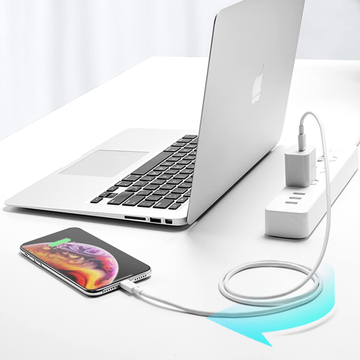 Apple USB-C to USB-C Charging Cable: Fast Sync, Power Delivery, Durable Design