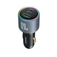 Joyroom 120W Triple Port Car Charger Dual PD QC3.0