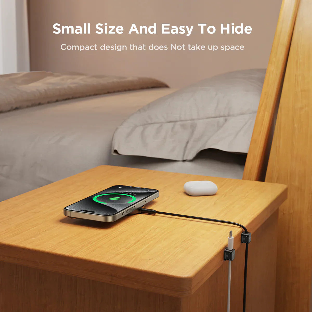 Joyroom Magnetic Cable Organizer 3-Piece Set with Strong Adhesive