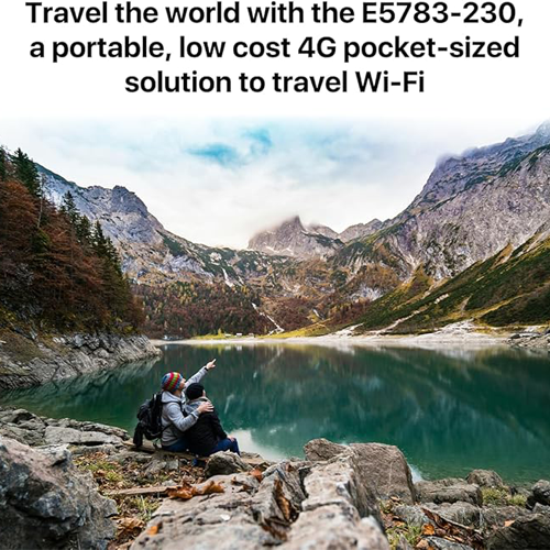 HUAWEI Mobile Wifi 4G Unlocked Pocket Router (E5783B-230)