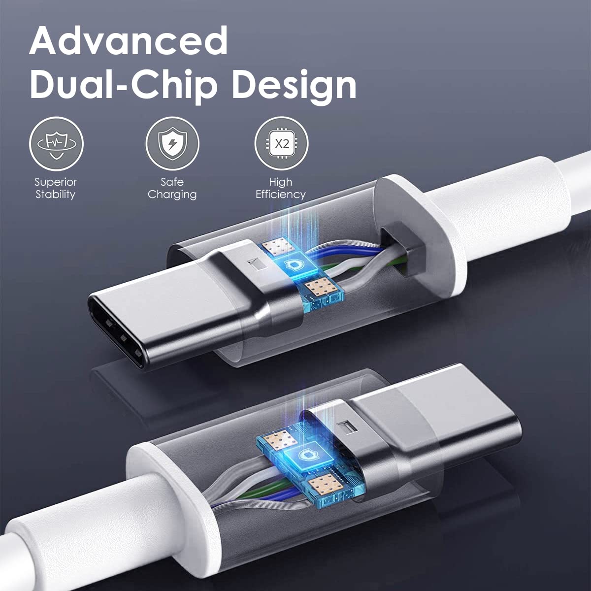 Apple USB-C to USB-C Charging Cable: Fast Sync, Power Delivery, Durable Design