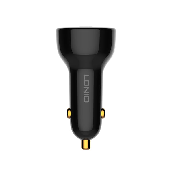 LDNIO 100W Dual USB Super Fast Car Charger LED
