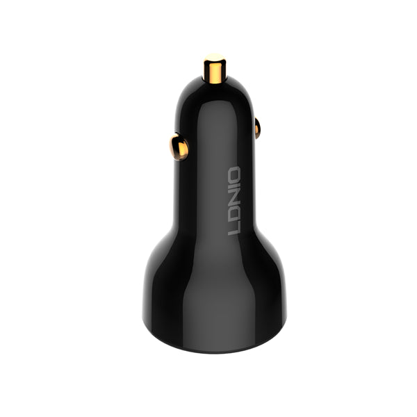 LDNIO 100W Dual USB Super Fast Car Charger LED