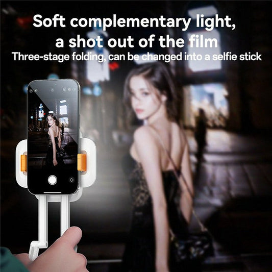 Yesido DH10 Pocket Light Stand with Adjustable LED Phone Holder