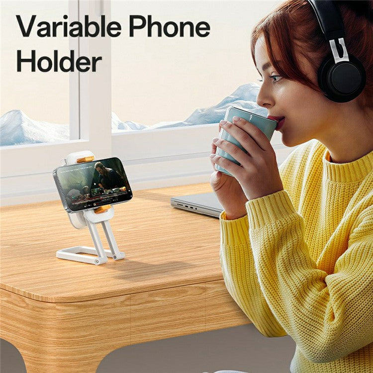 Yesido DH10 Pocket Light Stand with Adjustable LED Phone Holder