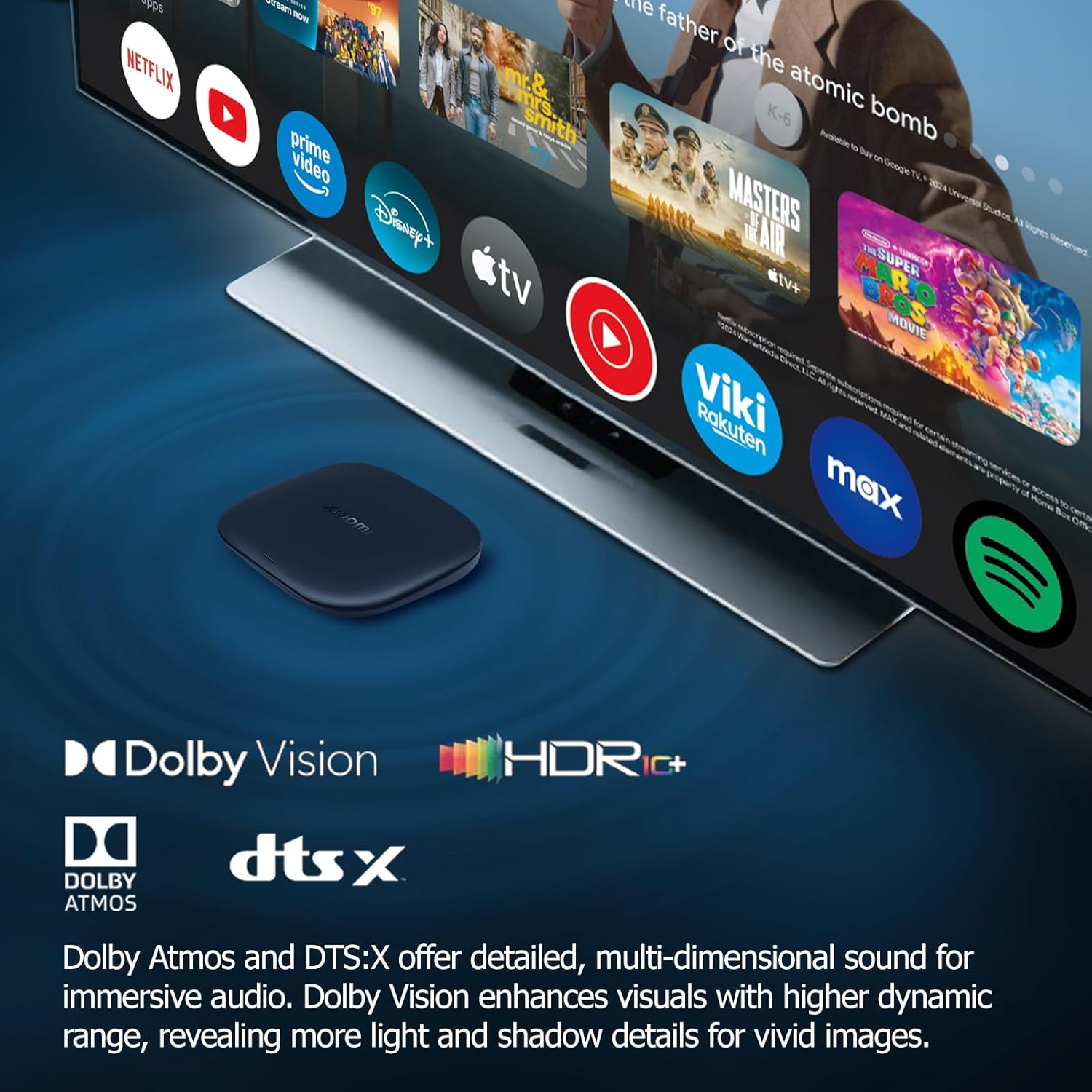 Xiaomi TV Box S 3rd Gen 4K Ultra HD Streamer