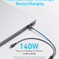 Anker 2-in-1 USB-C to USB-C Cable: Fast 140W Charging & Data Transfer