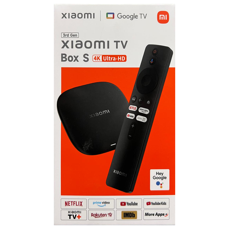 Xiaomi TV Box S 3rd Gen 4K Ultra HD Streamer