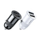Premium 3.1A Dual USB Car Charger with White Cable ##Earldom##