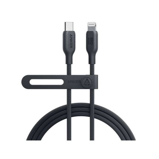 Anker Bio-Based Durable USB-C to Lightning Cable 6ft Black
