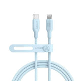 Anker 542 USB-C to Lightning Cable, Bio-Based, 6ft, Blue, Fast Charge