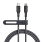 Anker USB-C to Lightning Cable 6ft Bio-Braided Black Fast Charging