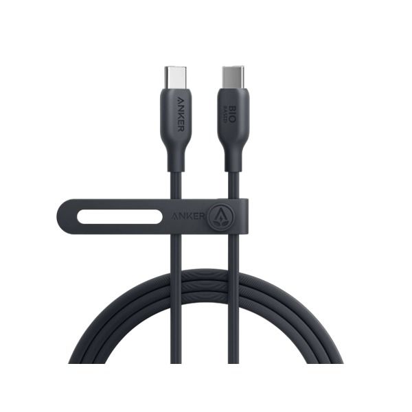 Anker Bio-Based Durable 544 USB-C to USB-C Cable 6ft Black