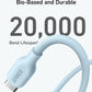Anker 544 USB-C to USB-C Cable 140W Bio-Based 6ft Blue