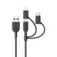 Anker PowerLine II 3-in-1 Cable: Ultimate Durability, Versatile Charging, 3-Foot Length