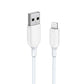 Anker PowerLine III USB to Lightning Cable 6ft Durable White Fast Charging