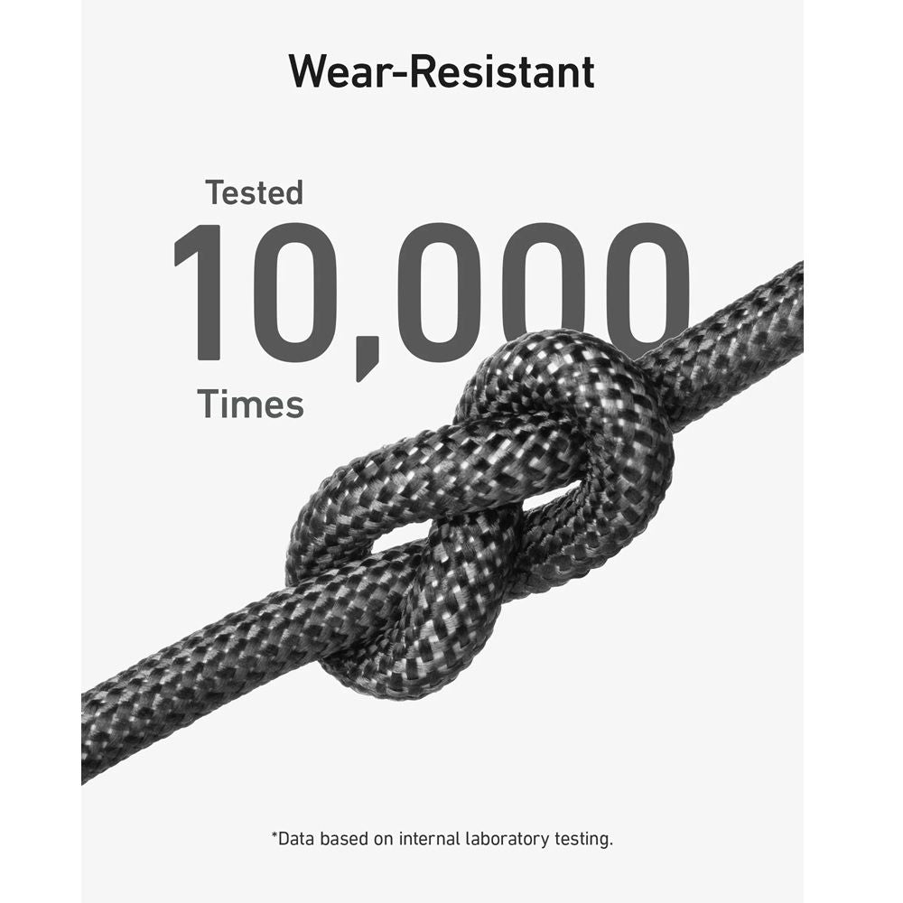 Anker 542 USB-C to Lightning Cable, Bio-Nylon, 3ft Black