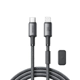 30W Fast Charging Type‑C to Lightning Cable 1.2m Dark Grey
