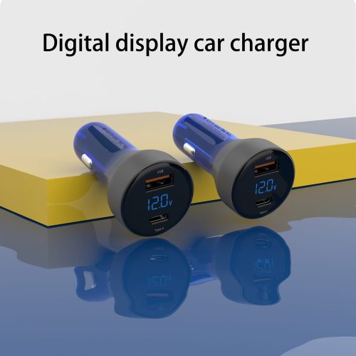 Earldom CC10 63W Digital Display Fast Car Charger