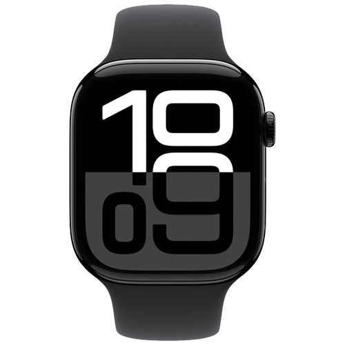 Apple Watch Series 10 GPS + Cellular 46mm with Sport Band - (Middle East Version)