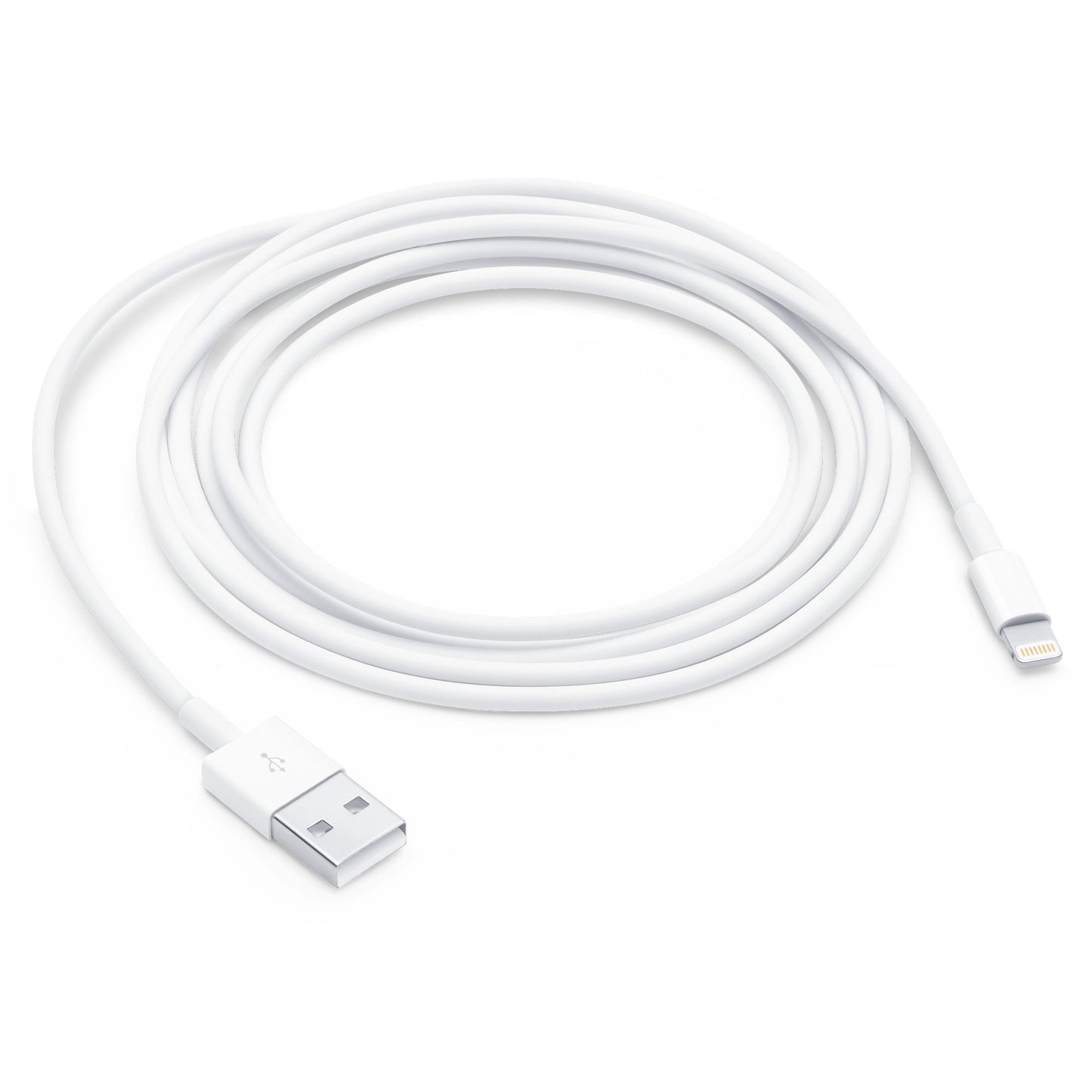 Apple 2M Lightning to USB Cable MD819ZM/A: Durable, Fast Charging & Syncing