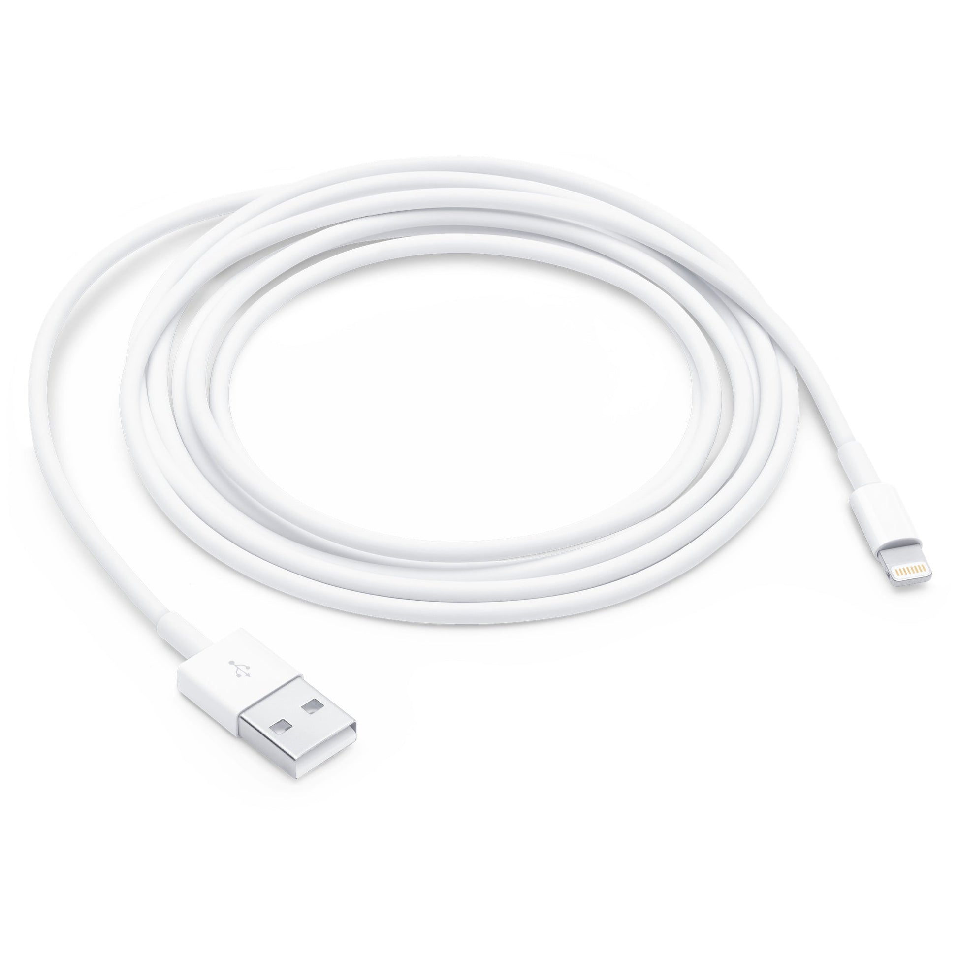 Apple 2M Lightning to USB Cable MD819ZM/A: Durable, Fast Charging & Syncing