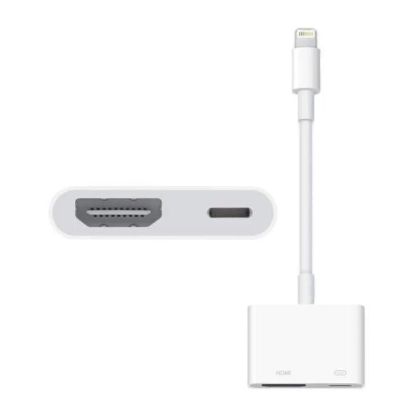 Apple Lightning Digital AV Adapter: HDMI Output with Charging Port