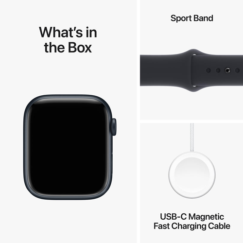 Apple Watch Series 9 45mm GPS with Sport Band