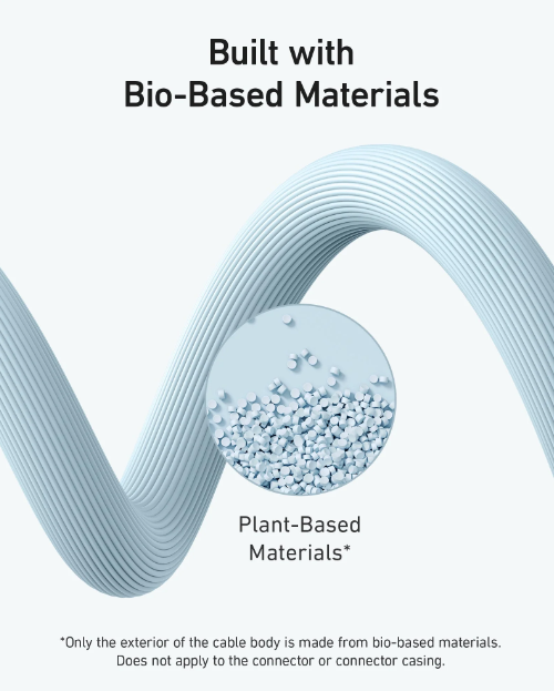 Anker 542 USB-C to Lightning Cable, Bio-Based, 3 ft, Blue